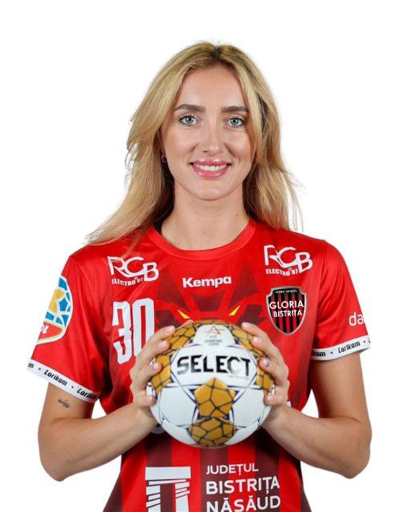 Extrema Gloriei Bistrița, Sonia Seraficeanu, aleasă în echipa etapei a 8-a din Liga Campionilor la handbal feminin