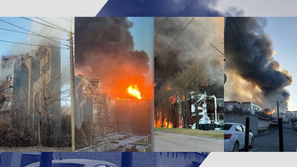 Atac masiv al rușilor din ultimele ore. Blocuri lovite și întreruperi de urgență a curentului în toată Ucraina. România și Polonia au ridicat avioane ca răspuns la atacul cu drone din Ucraina