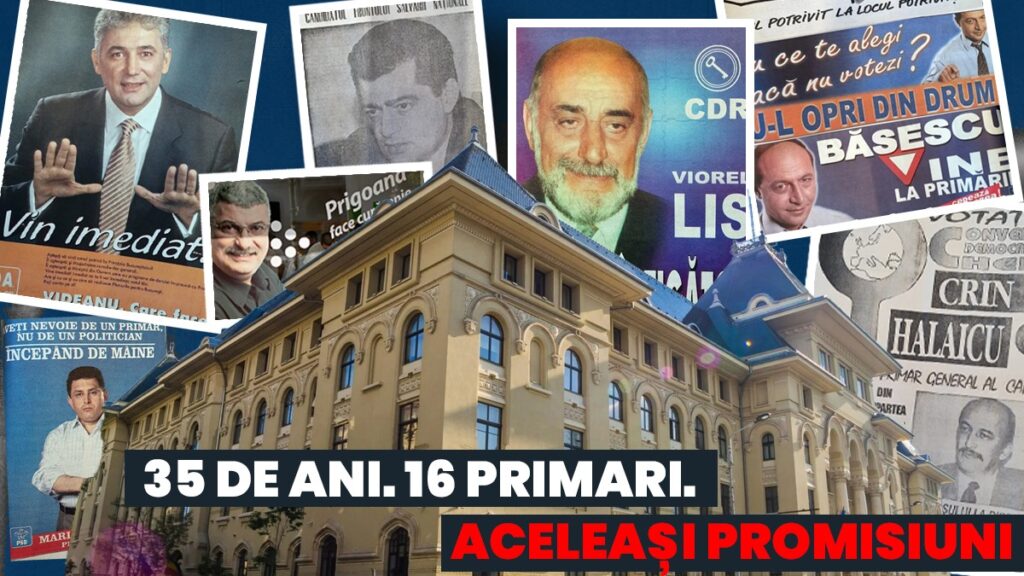 Cum au repetat primarii Capitalei aceleași promisiuni de 35 de ani. Naumovici: „Dacă te uiți pe campanii pare că nu s-a făcut nimic în București”