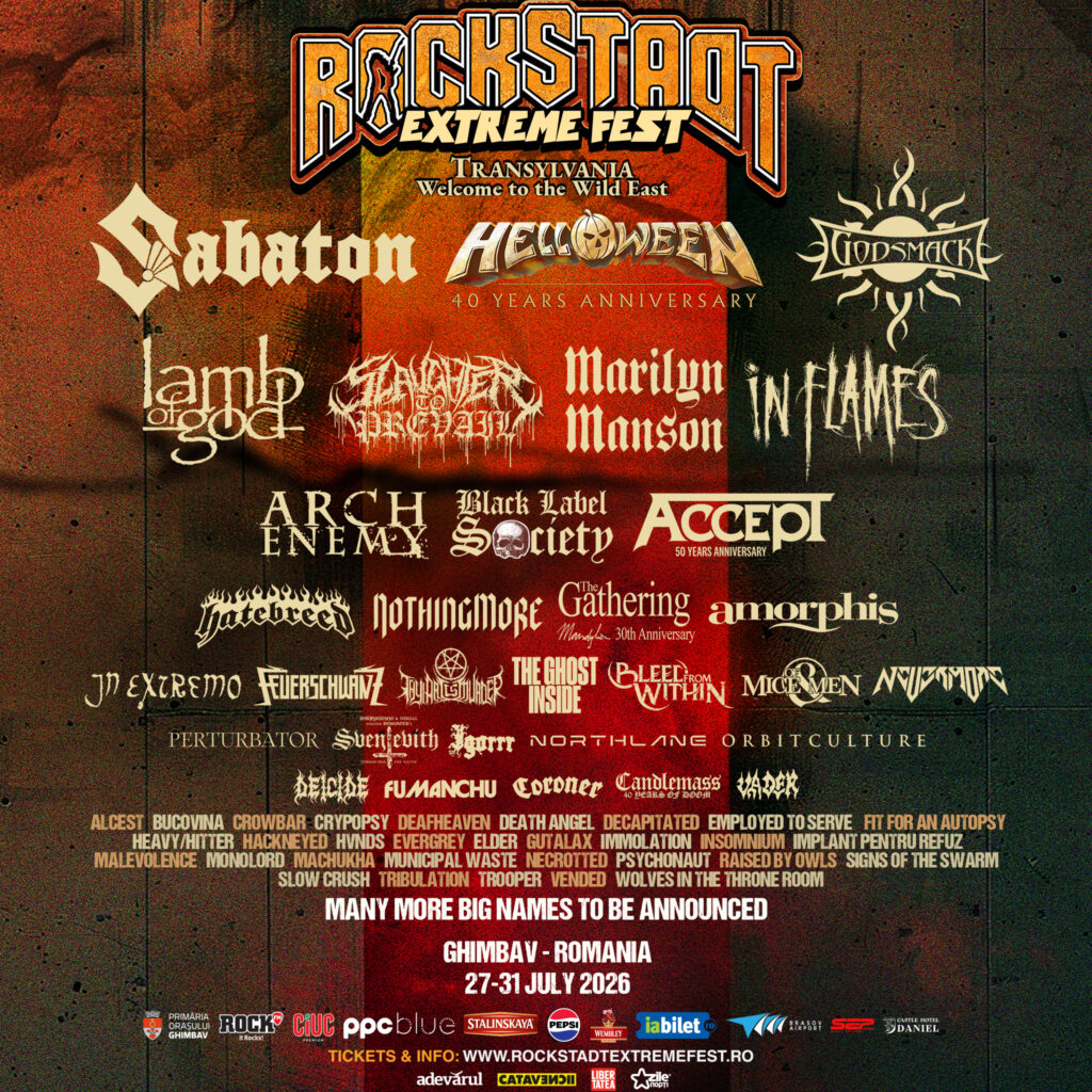 ROCKSTADT EXTREME FEST crește. Bilete la preț special de Crăciun – COMUNICAT