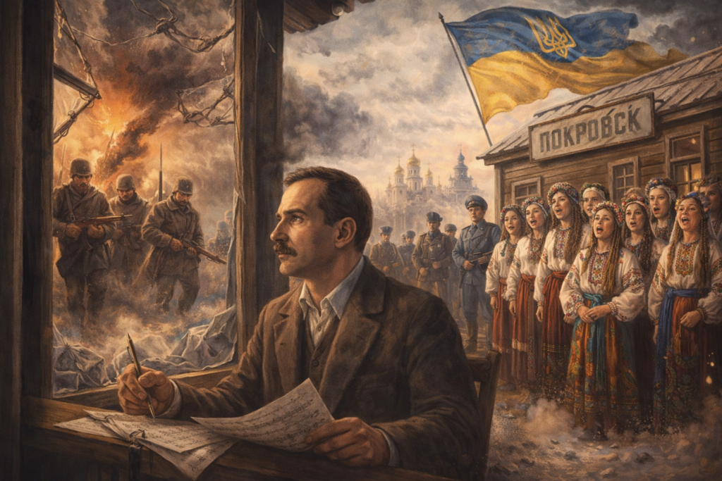 Şchedryk, melodia ascultată de milioane de oameni de Crăciun, prin care ucrainenii prezintă lumii întregi independenţa ţării. Compozitorul, omorât de serviciul secret sovietic în 1921