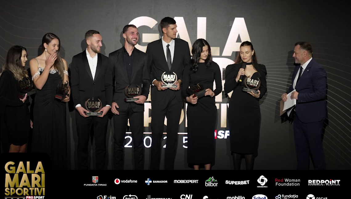Echipajul de 8+1 mixt, premiat la Gala Mari Sportivi 2025