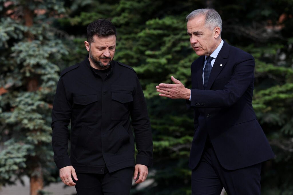 Zelenski a discutat cu Mark Carney înaintea întrevederii cu Donald Trump în Florida