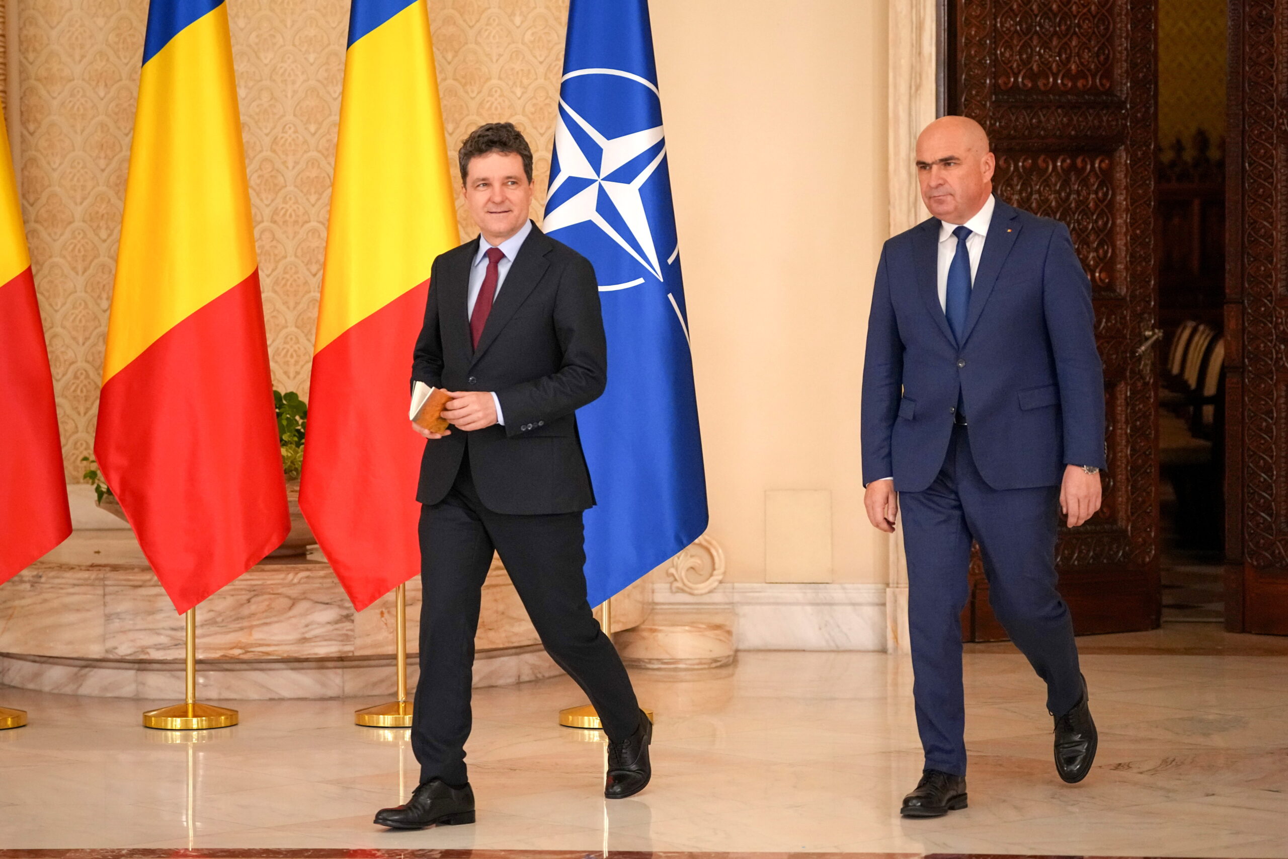 Nicușor Dan și Ilie Bolojan, întâlniri cu OCDE și OMV
