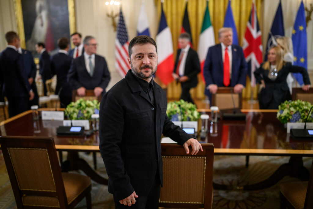 Zelenski va avea astăzi discuții cu liderii europeni și cu Trump privind pacea din Ucraina