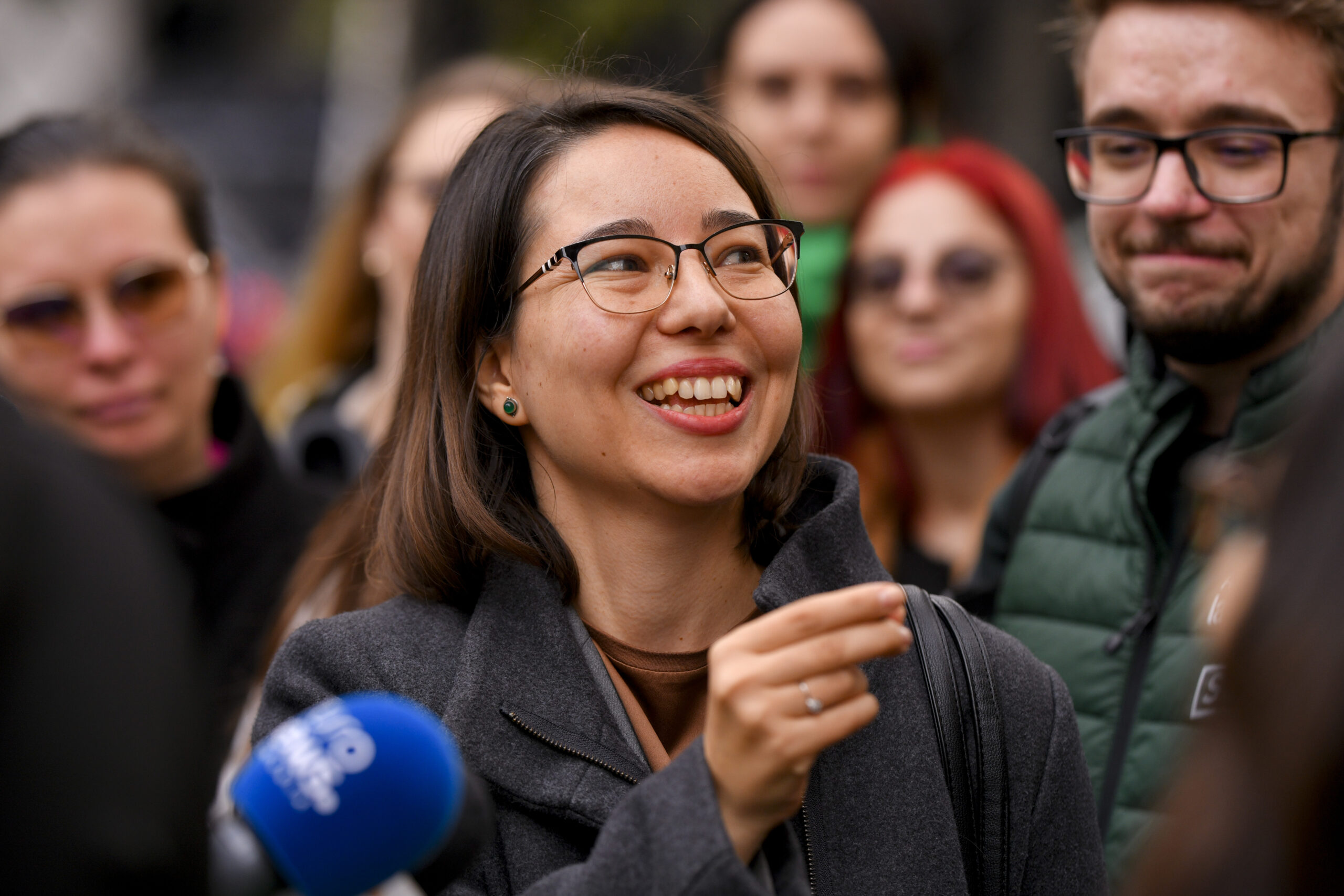 Ana Ciceală, mesajul după vot în București