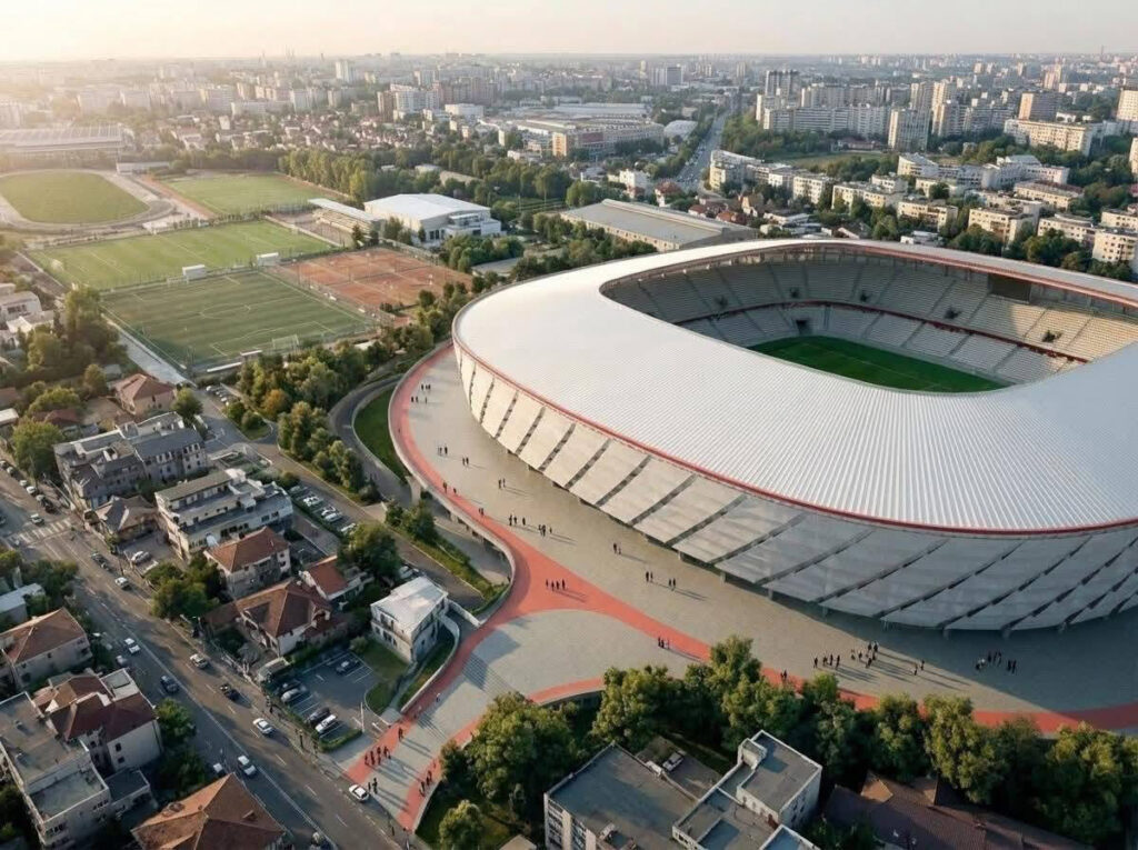 Consiliul Local al Sectorului 2 București a aprobat cofinanțarea pentru realizarea noii Arene Dinamo