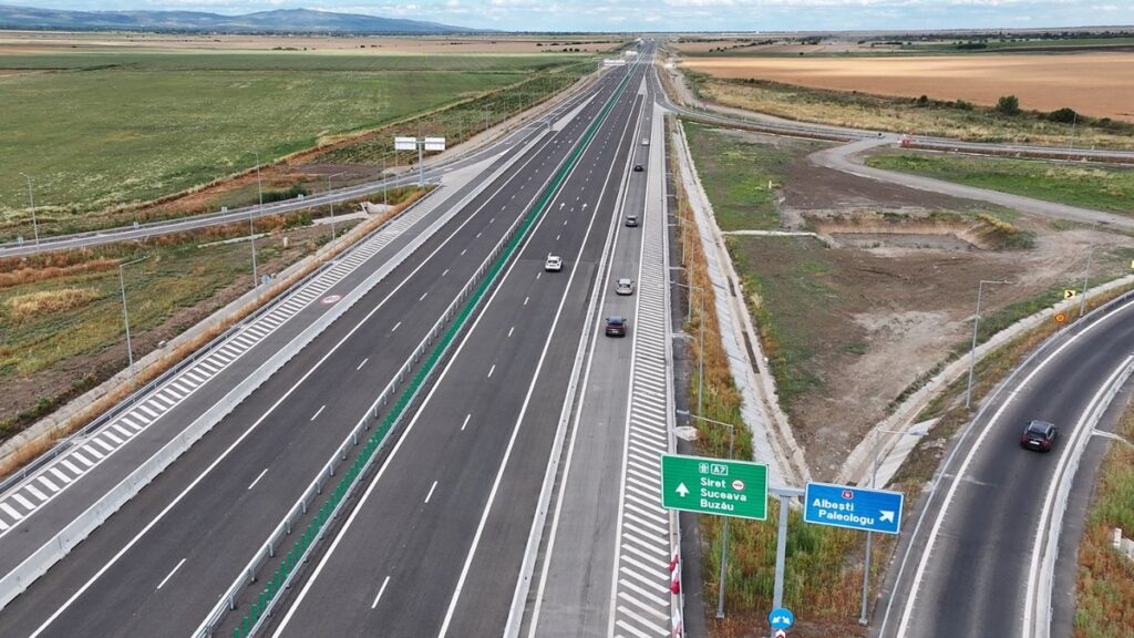 EXCLUSIV: Încă 50 de km din Autostrada Moldovei se deschid înainte de Crăciun