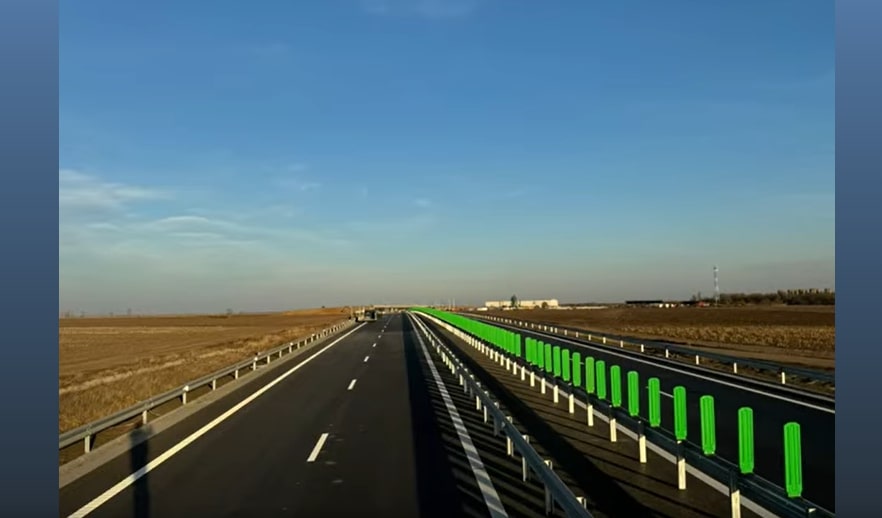 Drumul Expres Craiova – Pitești, degradat vizibil de alunecări masive de teren, la doar cinci luni de la inaugurare / CNAIR cheamă constructorul să remedieze