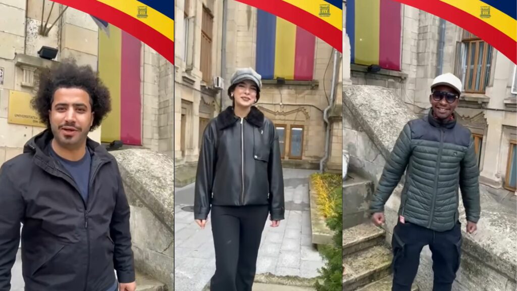 Ziua Națională a României. Studenții străini de la Universitatea Dunărea de Jos au trimis mesaje de felicitare în limba lor