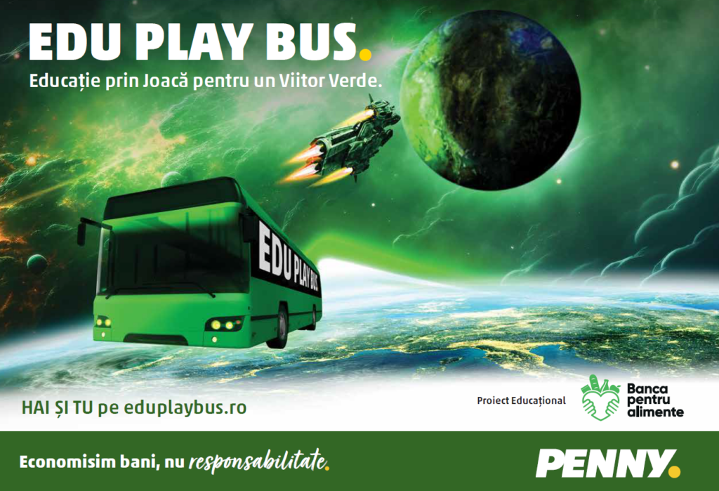 Edu Play Bus: proiectul educațional coordonat de Banca pentru Alimente Oradea și susținut de PENNY a ajuns la peste 16.000 de elevi
