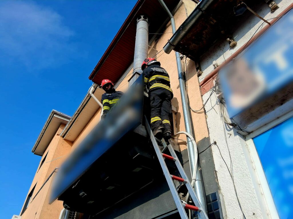 Incendiu într-un fast-food din Giurgiu