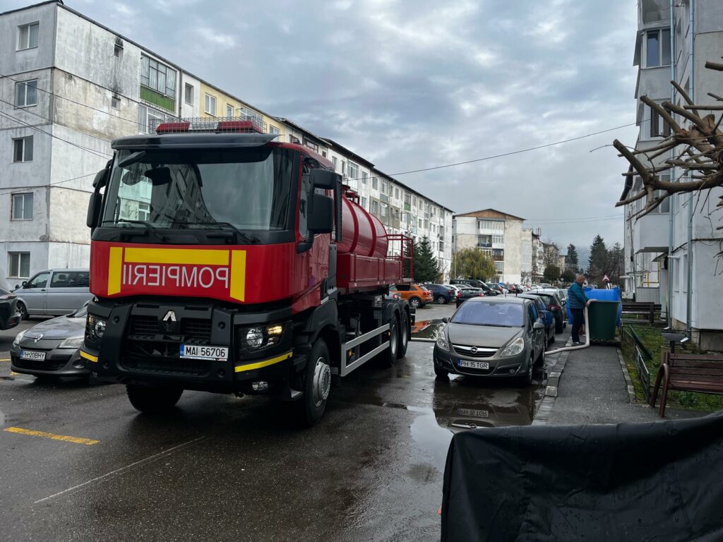 Criza apei în Prahova și Dâmbovița – ISU continuă distribuția