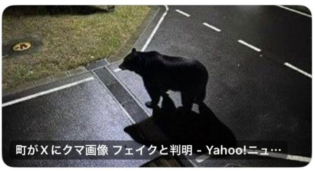 Panică în Japonia: Imagini false cu urși generate de AI pe fondul unui număr record de atacuri reale