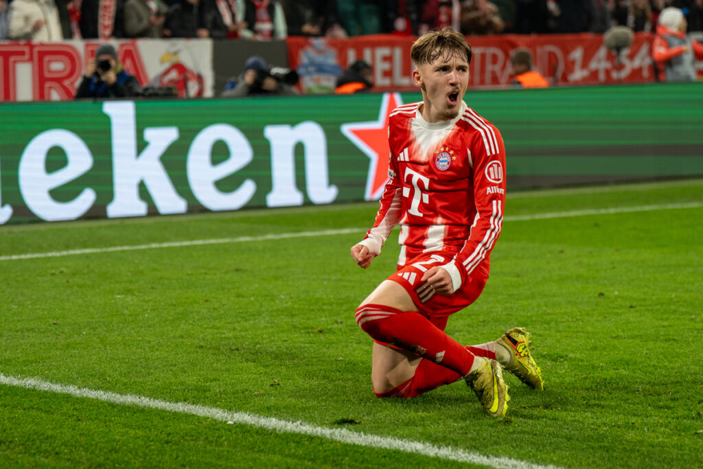 Lennart Karl, mijlocașul lui Bayern München, intră în istorie cu golul marcat împotriva lui Sporting