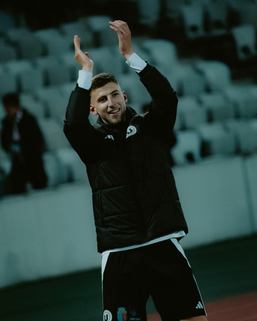 U Cluj se impune cu 3-0 în fața lui Hermannstadt. Hattrick pentru Lukić