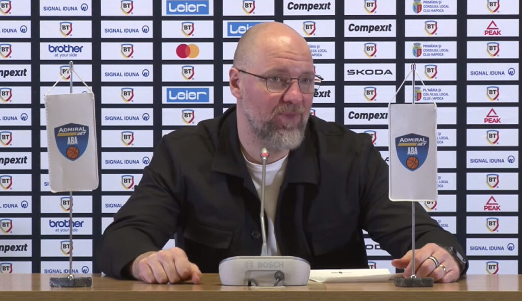 Mihai Silvășan, după victoria U-BT Cluj cu SC Derby: Sunt fericit, a fost un meci câștigat greu