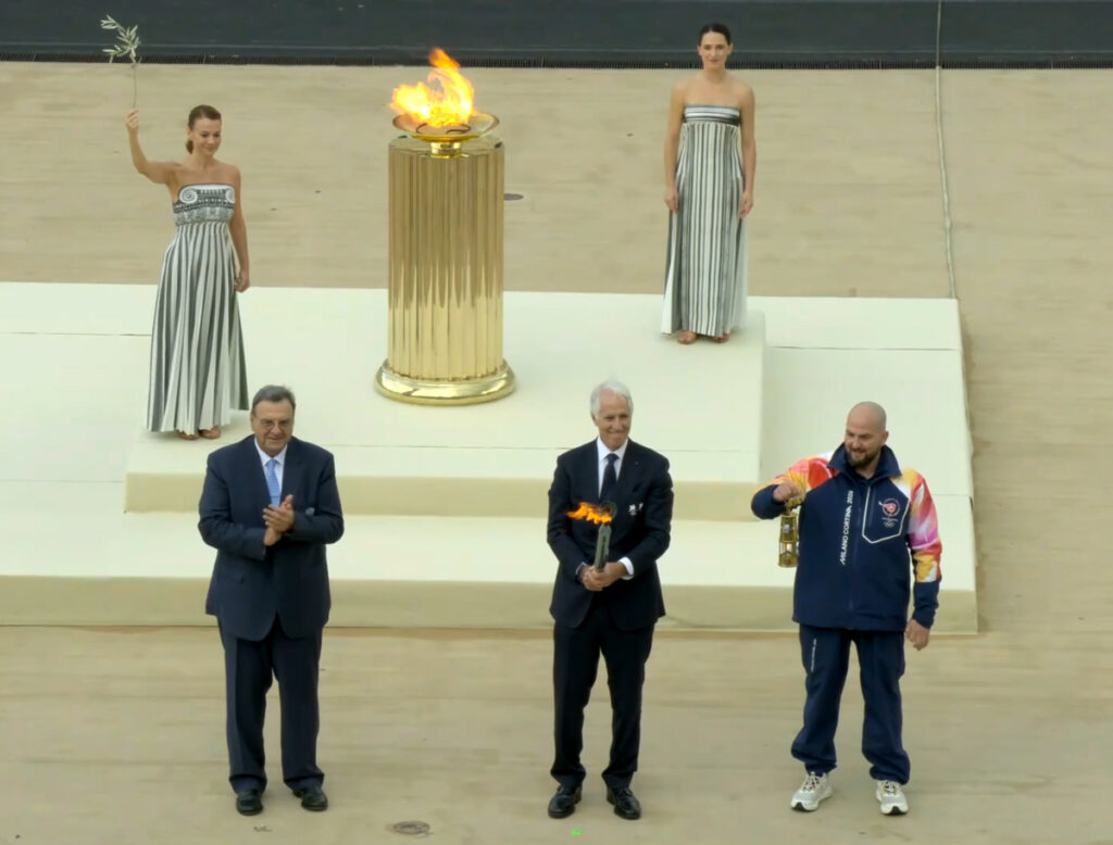 A început ștafeta torței pentru Jocurile Olimpice de Milano-Cortina