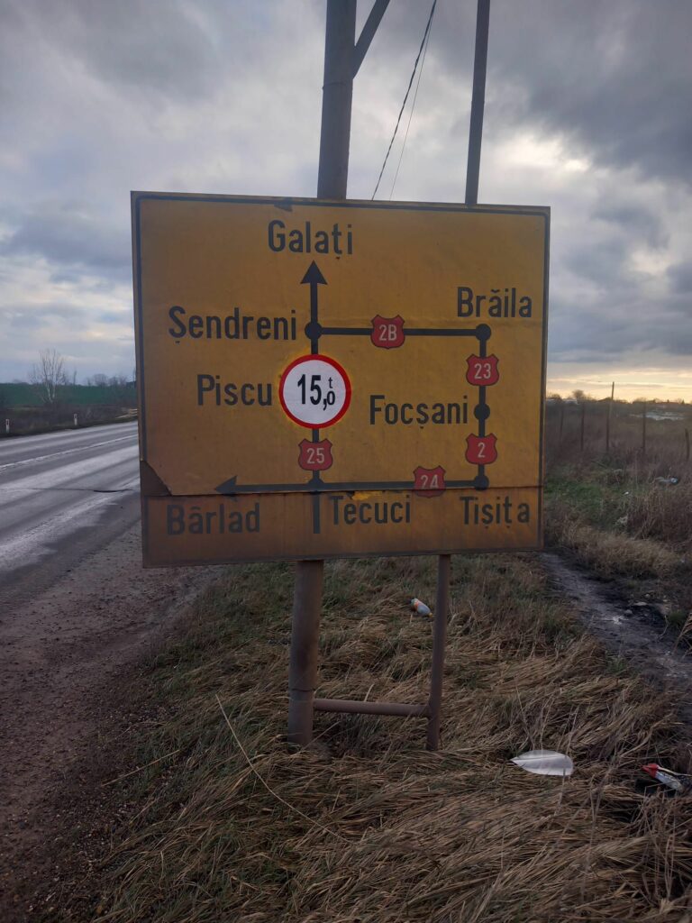 Pod în pericol pe un drum național din județul Galați. Autoritățile au impus restricții de circulație