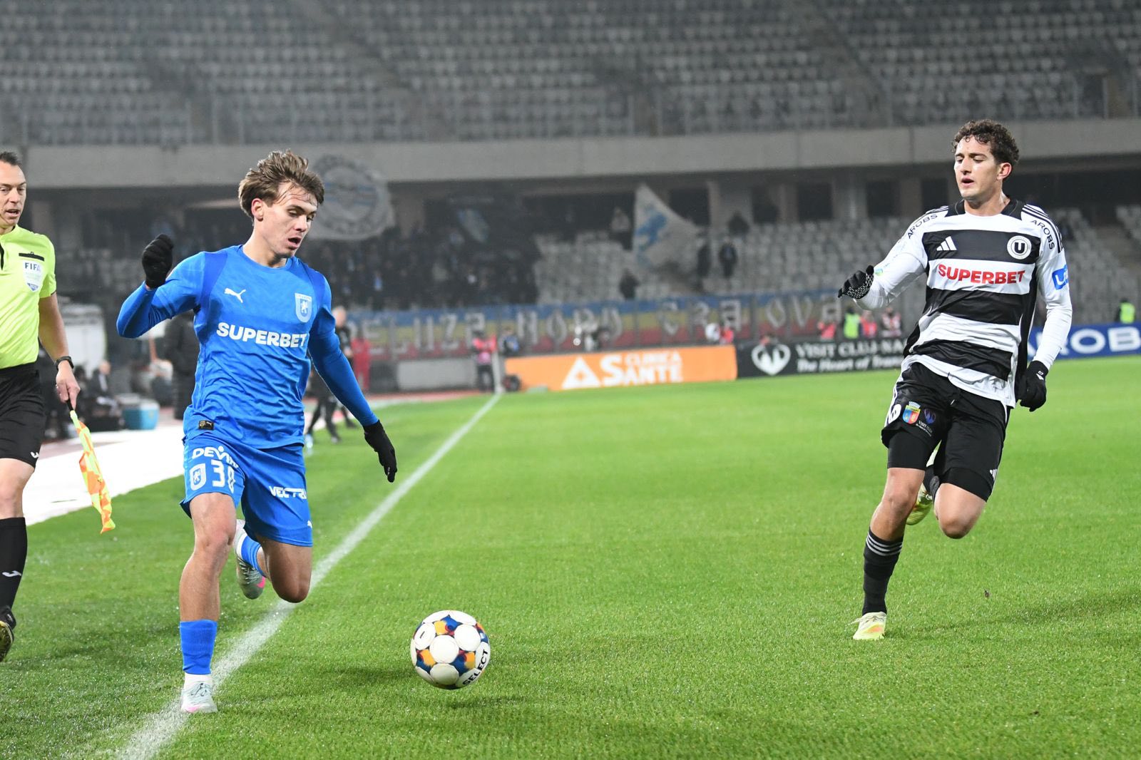 Remiză între U Cluj și U Craiova, 0-0