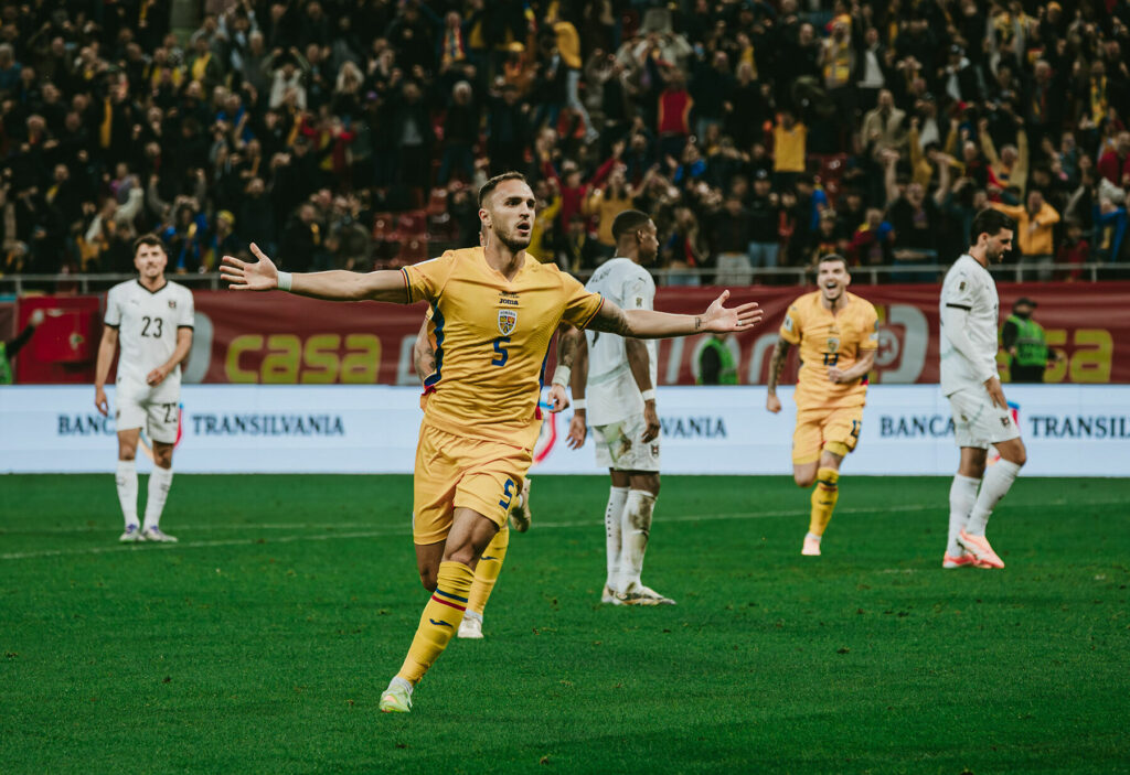 Reușita lui Virgil Ghiță din meciul cu Austria, golul anului 2025