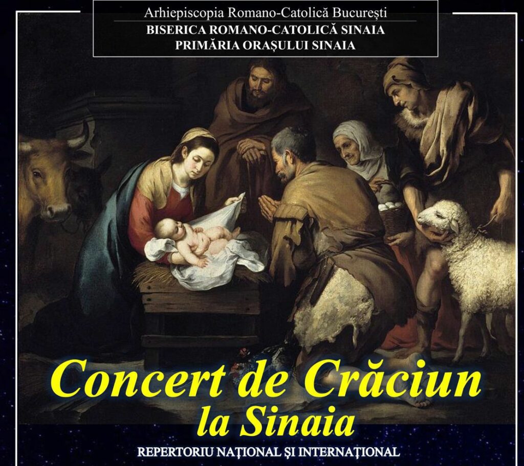 Concert de Crăciun al Orchestrei de Tineret Anima la Biserica Catolică din Sinaia