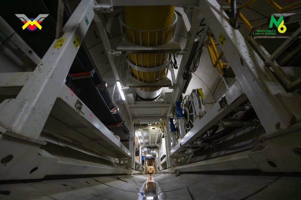 Scutul de forare „Sfânta Maria” a ajuns la Gara Băneasa