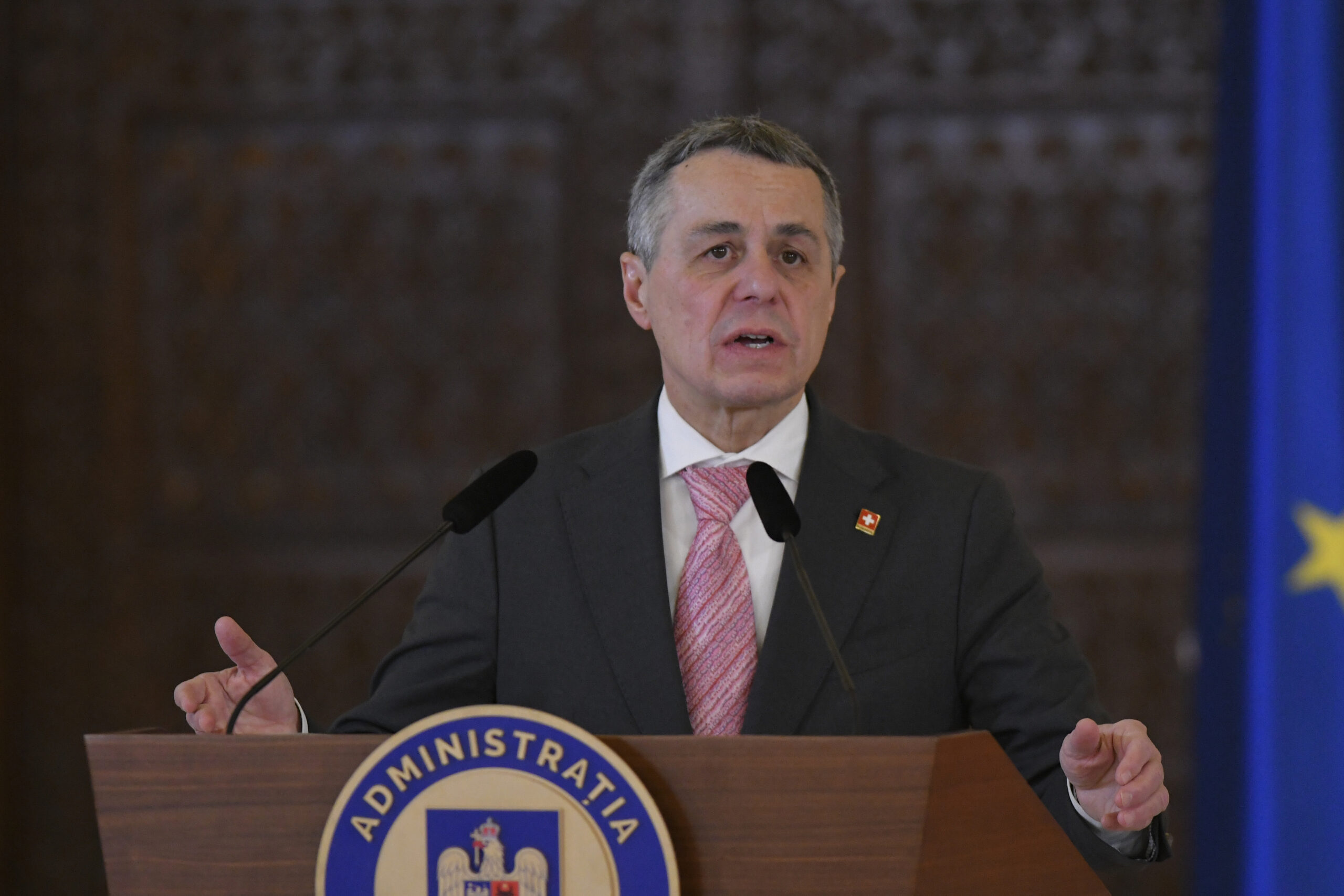 Elveția mulțumește pentru sprijinul internațional