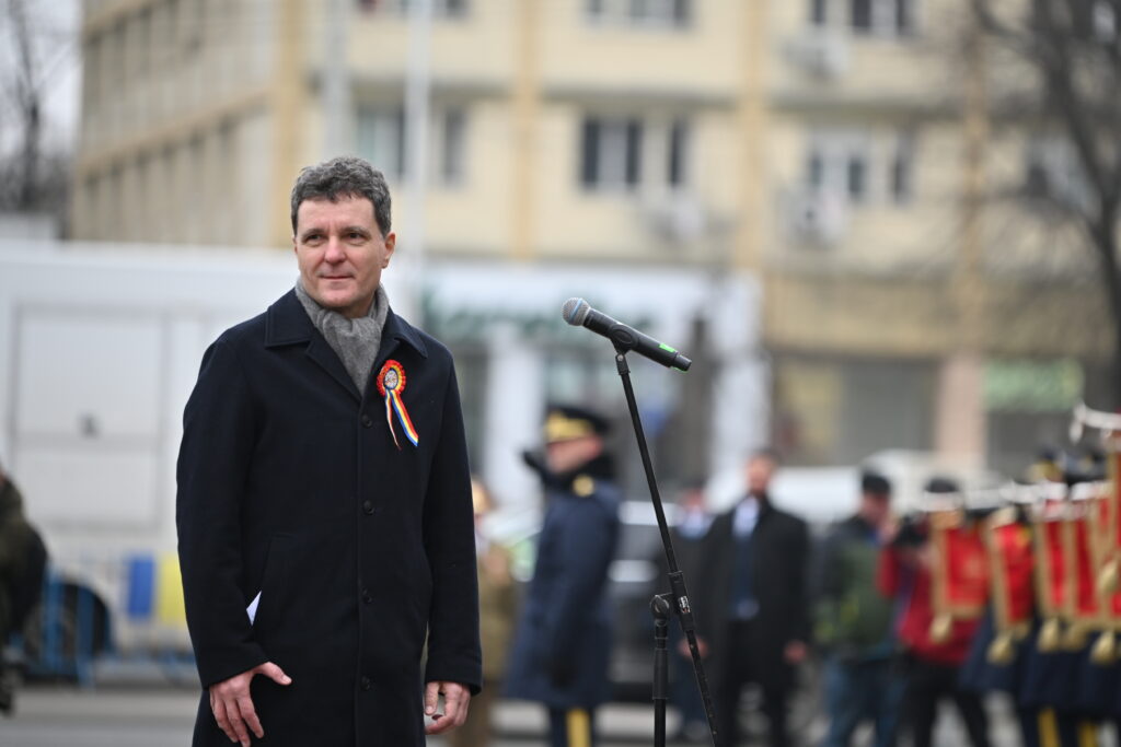 Nicușor Dan, după ce a participat la evenimentele dedicate Zilei Unirii Principatelor: Imnul național este un simbol al României și nu trebuie huiduit