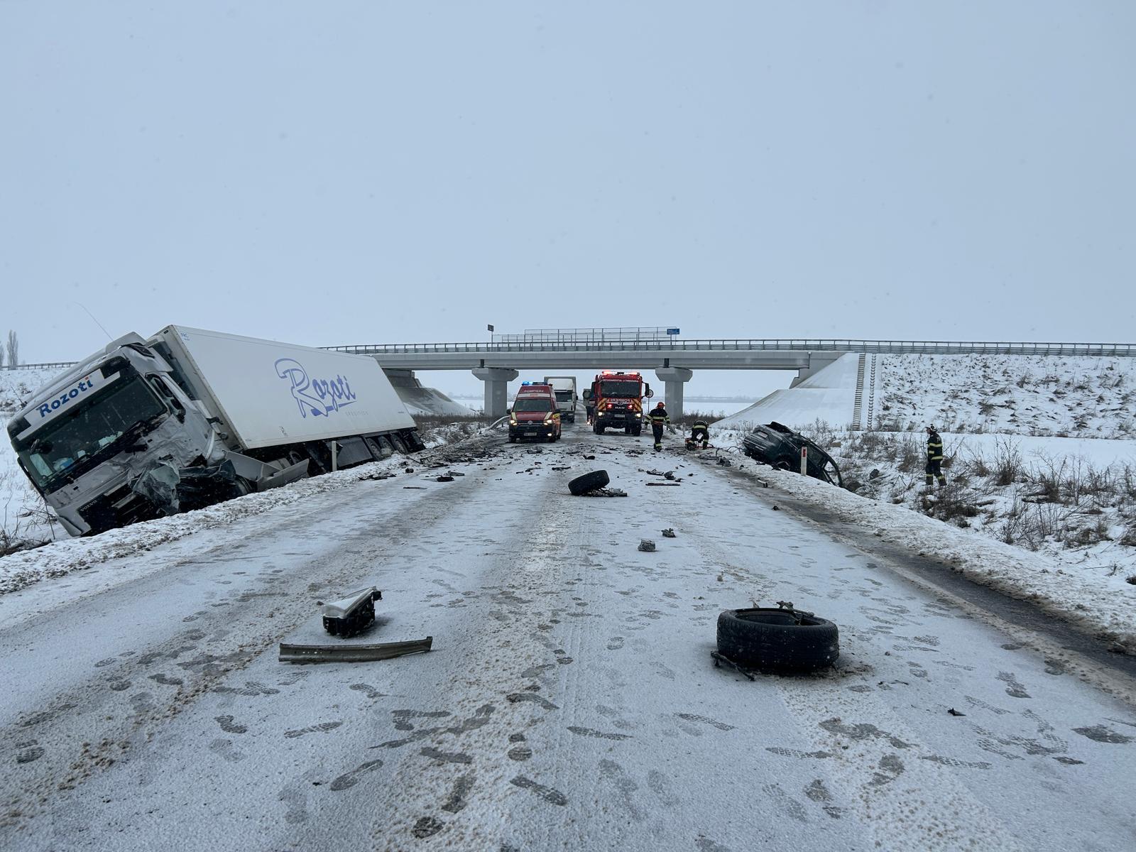 Accident fatal pe centura Timișoarei