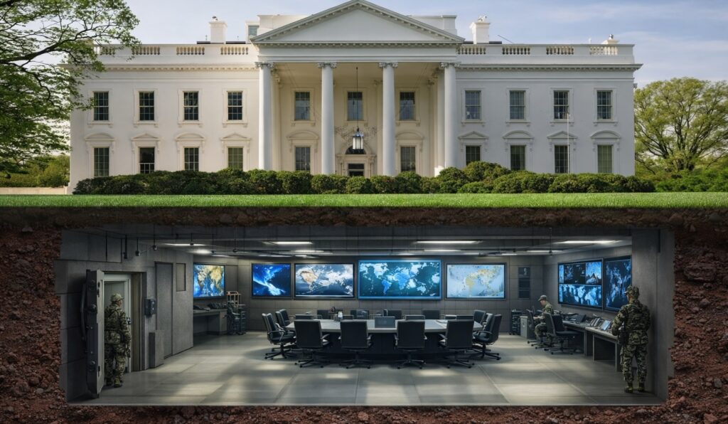 Ultima linie de apărare a președintelui SUA: Ce se știe despre noul buncăr „top secret” de sub Casa Albă