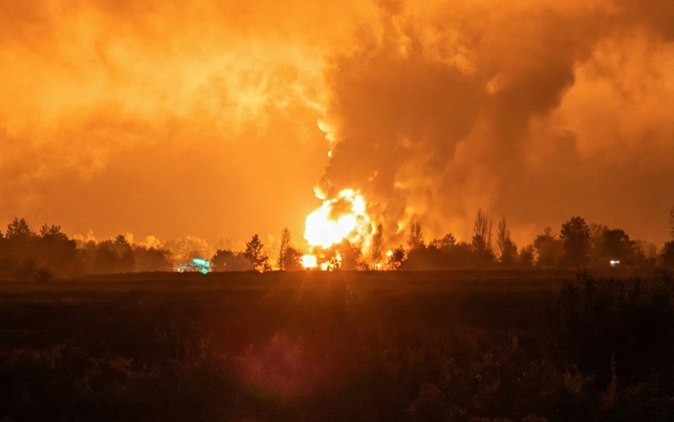 Atac cu drone ucrainene asupra unui depozit de petrol din regiunea Belgorod