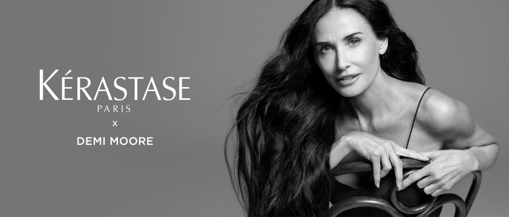 DEMI MOORE – ACTRIȚA NOMINALIZATĂ LA PREMIILE ACADEMIEI AMERICANE DE FILM, DEVINE NOUA AMBASADOARE GLOBALĂ KÉRASTASE