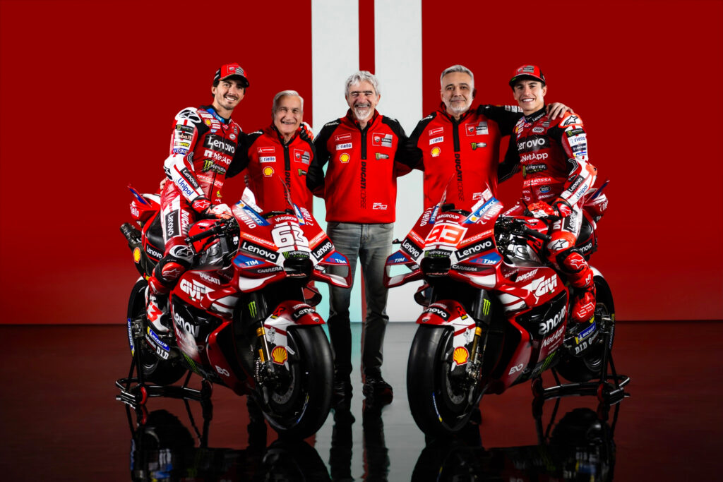 Ducati, echipa campioană în MotoGP, își prezintă noul design, la 100 de ani de la înființarea mărcii