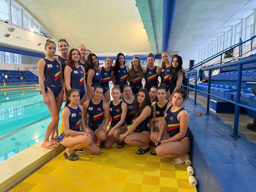 Naționala feminină de polo pe apă a României debutează luni seară la ediția 2026 a Campionatului European