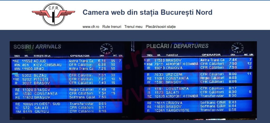 Întârzieri la trenuri în Gara de Nord București. Probleme la sosiri și plecări în această dimineață