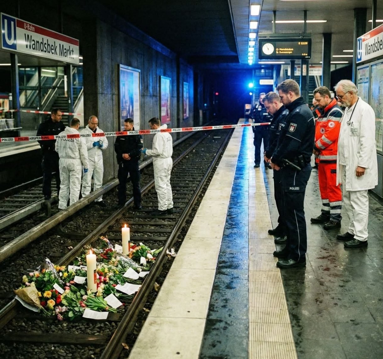 Atac mortal la metroul din Hamburg