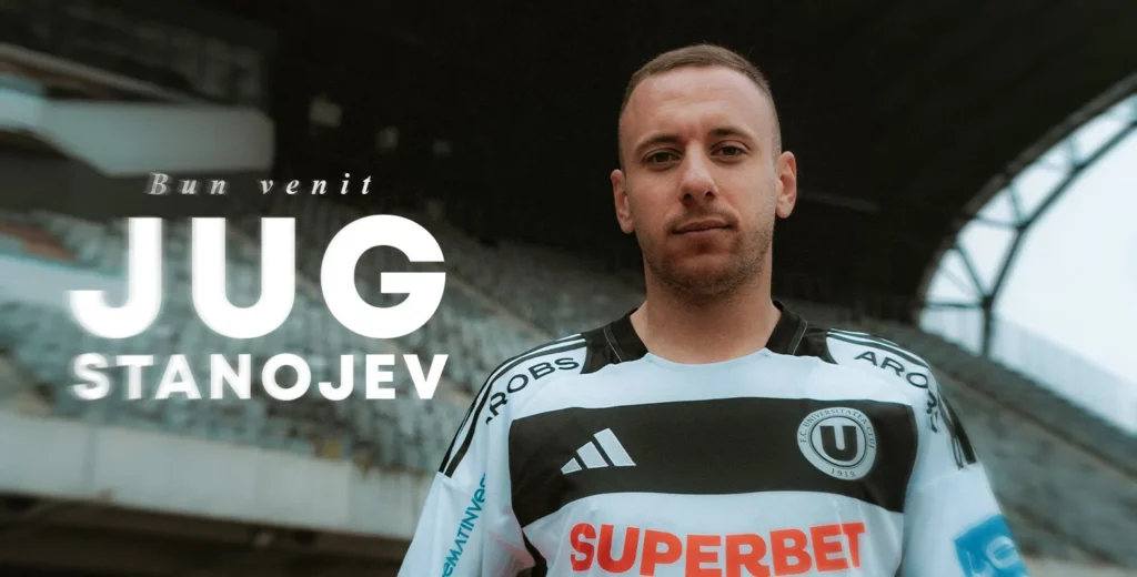 Din Champions League la U Cluj: Jug Stanojev a semnat cu Universitatea