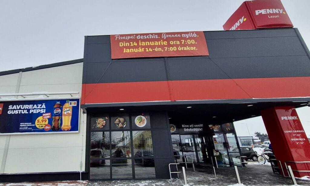 PENNY inaugurează două noi magazine în Lazuri și Uricani și ajunge la 460 de unități la nivel național