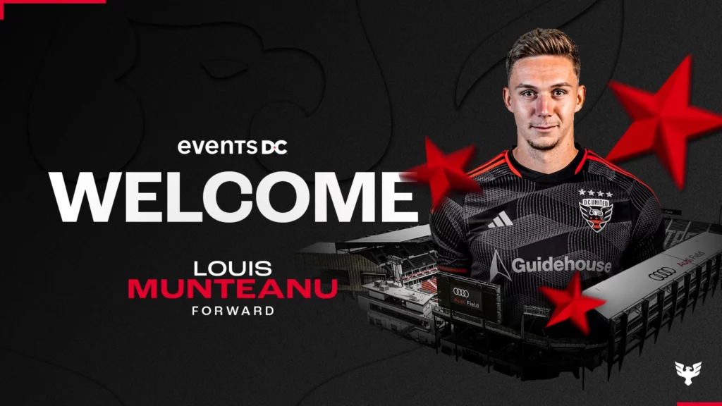 Americanii despre Louis Munteanu, transferat la D.C. United: Abilitate naturală de a marca goluri