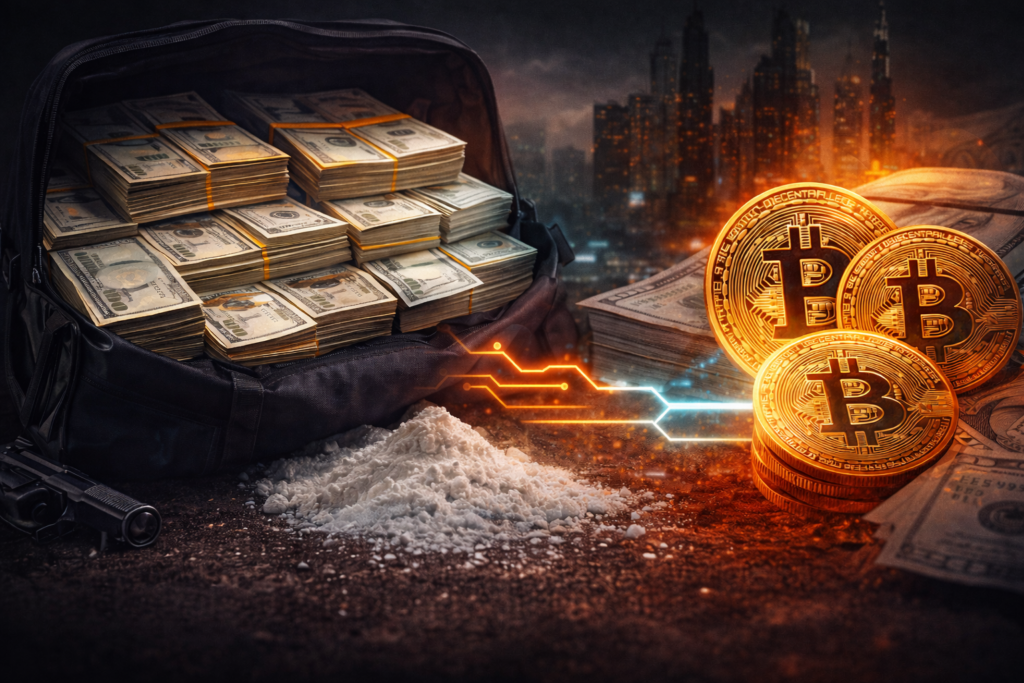 Cum spală cartelurile de cocaină miliarde de dolari: De la valize cu bani la criptomonede