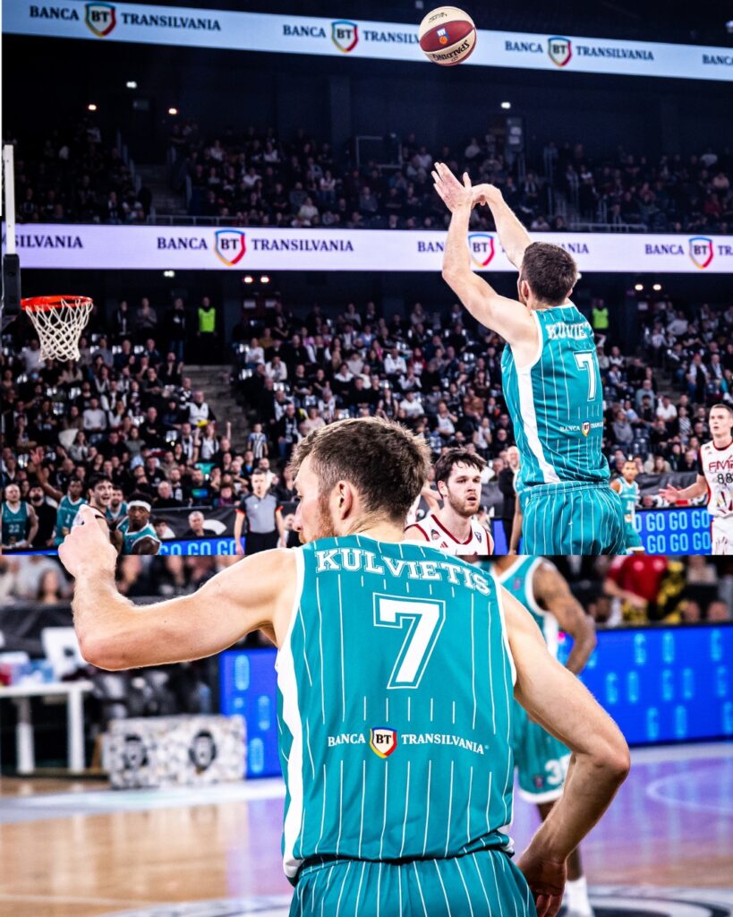 Calificată în Top 8 din Liga Adriatică, U-BT caută sâmbătă a cincea victorie consecutivă în competiție