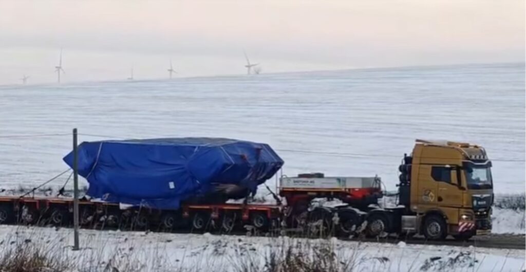 Utilajul gigant care va fora tunelul Poiana a ajuns la Călărași. Premieră pentru România. VIDEO