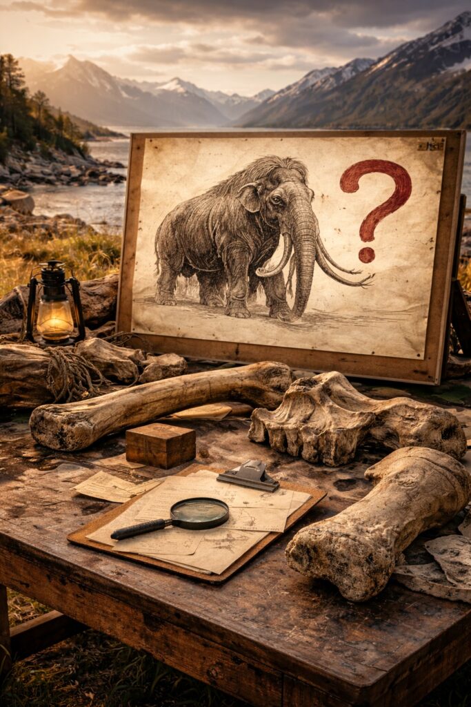 Un muzeu a păstrat timp de 70 de ani oase de „mamut” care, de fapt, aparțineau unei alte specii