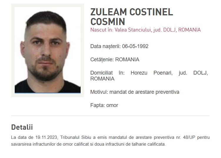 Third suspect in the murder of the millionaire from Sibiu found in Indonesia