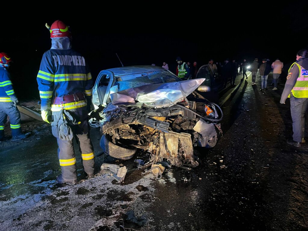UPDATE: Șapte victime în urma unui accident în județul Sibiu