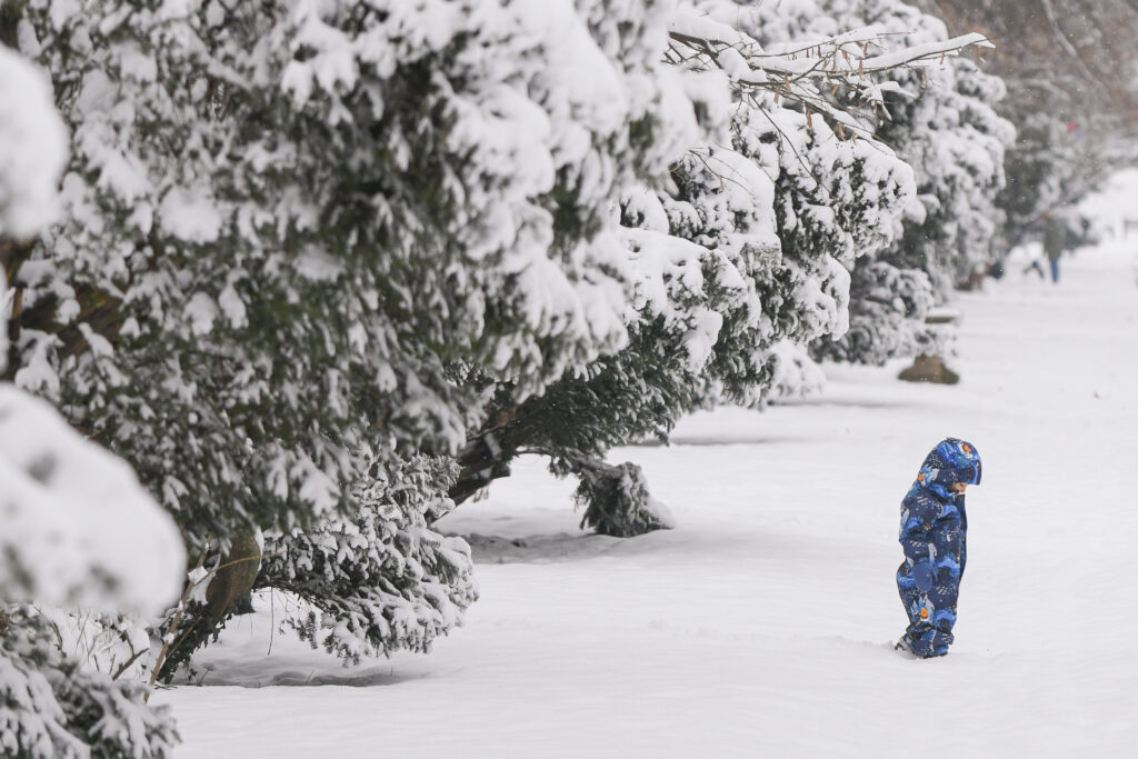 Școli închise din cauza viscolului: Galați, Vrancea și parțial Brăila trec în online