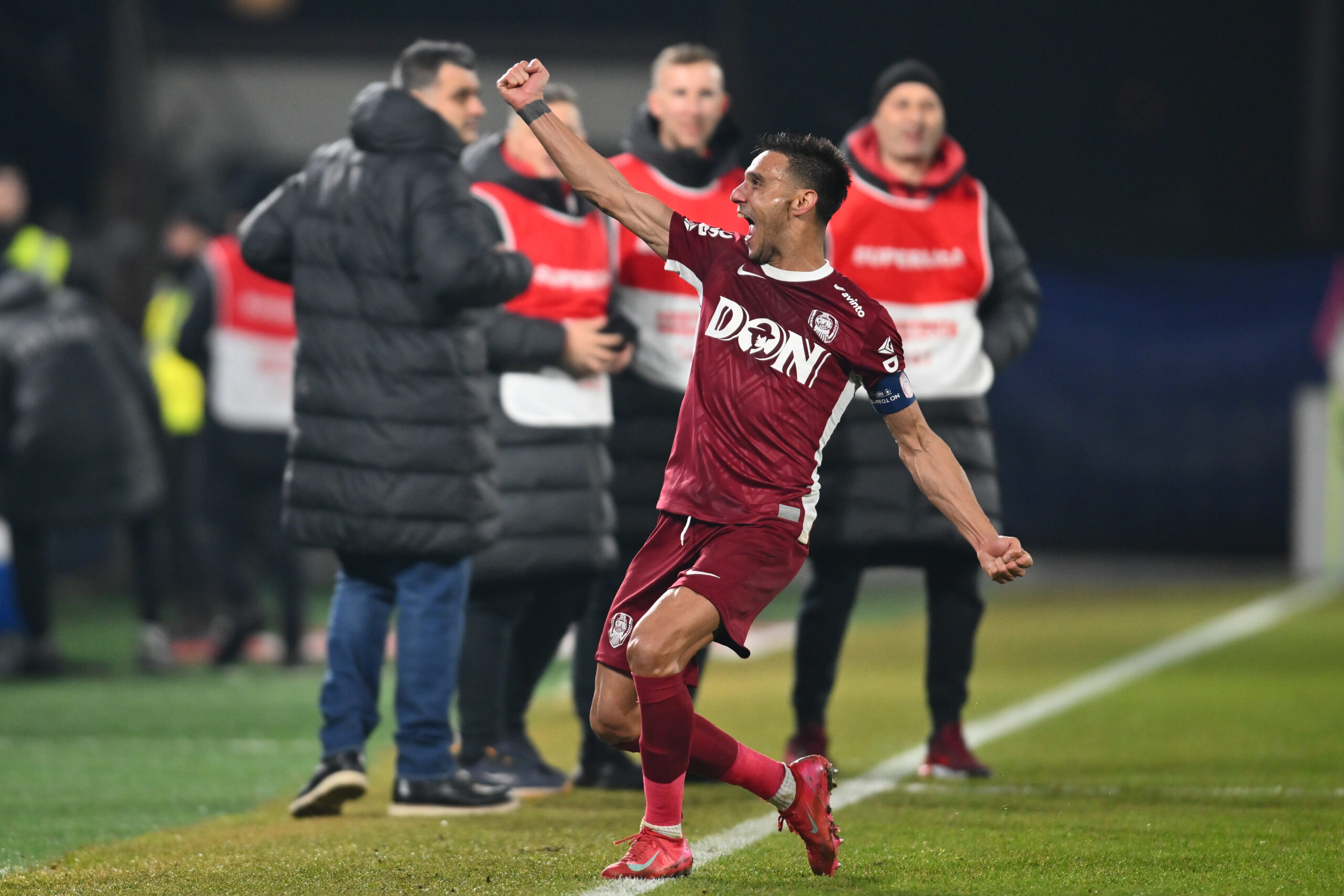 FC Universitatea Cluj învinge categoric Oțelul Galați
