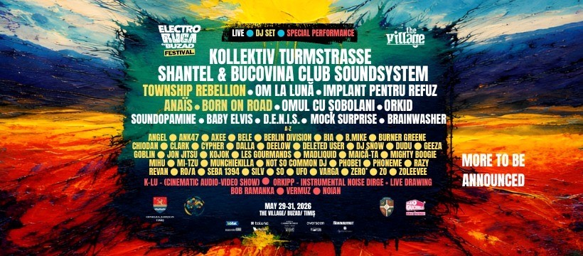 Electroruga Buzad lansează artileria grea: valul 2 aduce nume internaționale din techno și drum & bass