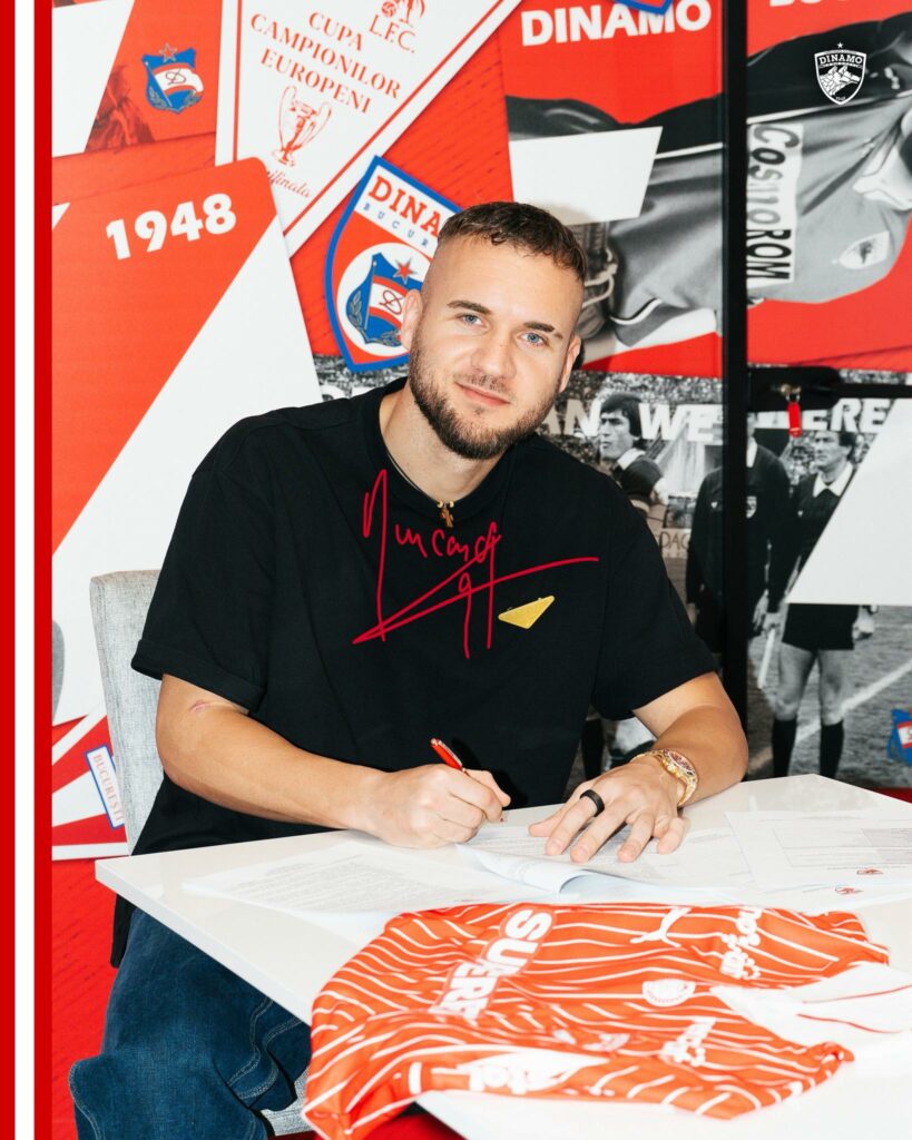 Atacantul George Pușcaș a semnat cu Dinamo